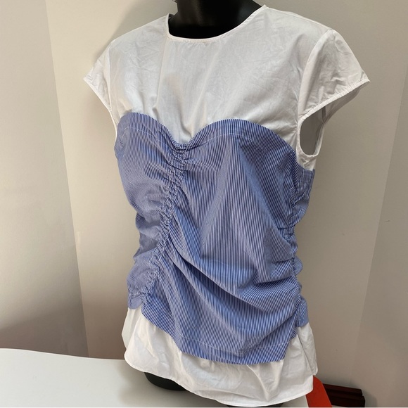 Zara Sweetheart Corset T-Shirt - Picture 1 of 9
